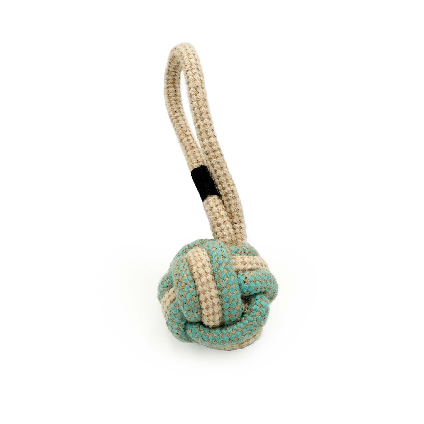 ecoZippy Cotton and Jute Dog Toy Ball