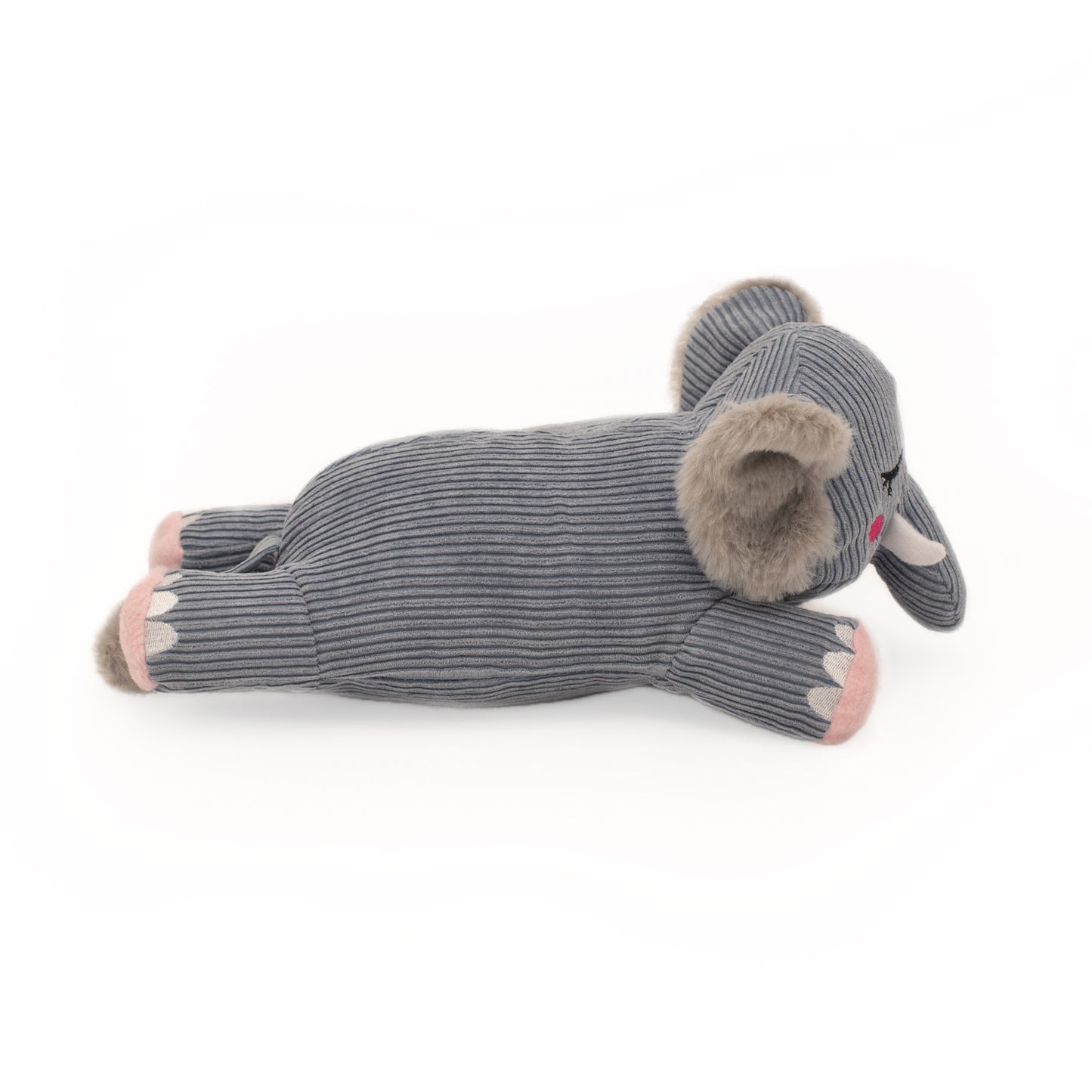 Snooziez Silent Squeaker Elephant Toy