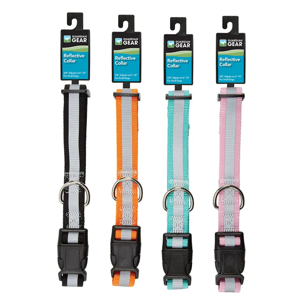 Reflective Dog Collar - 4 Colors