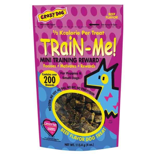 Crazy Dog Training Rewards Treats Minis 4 oz