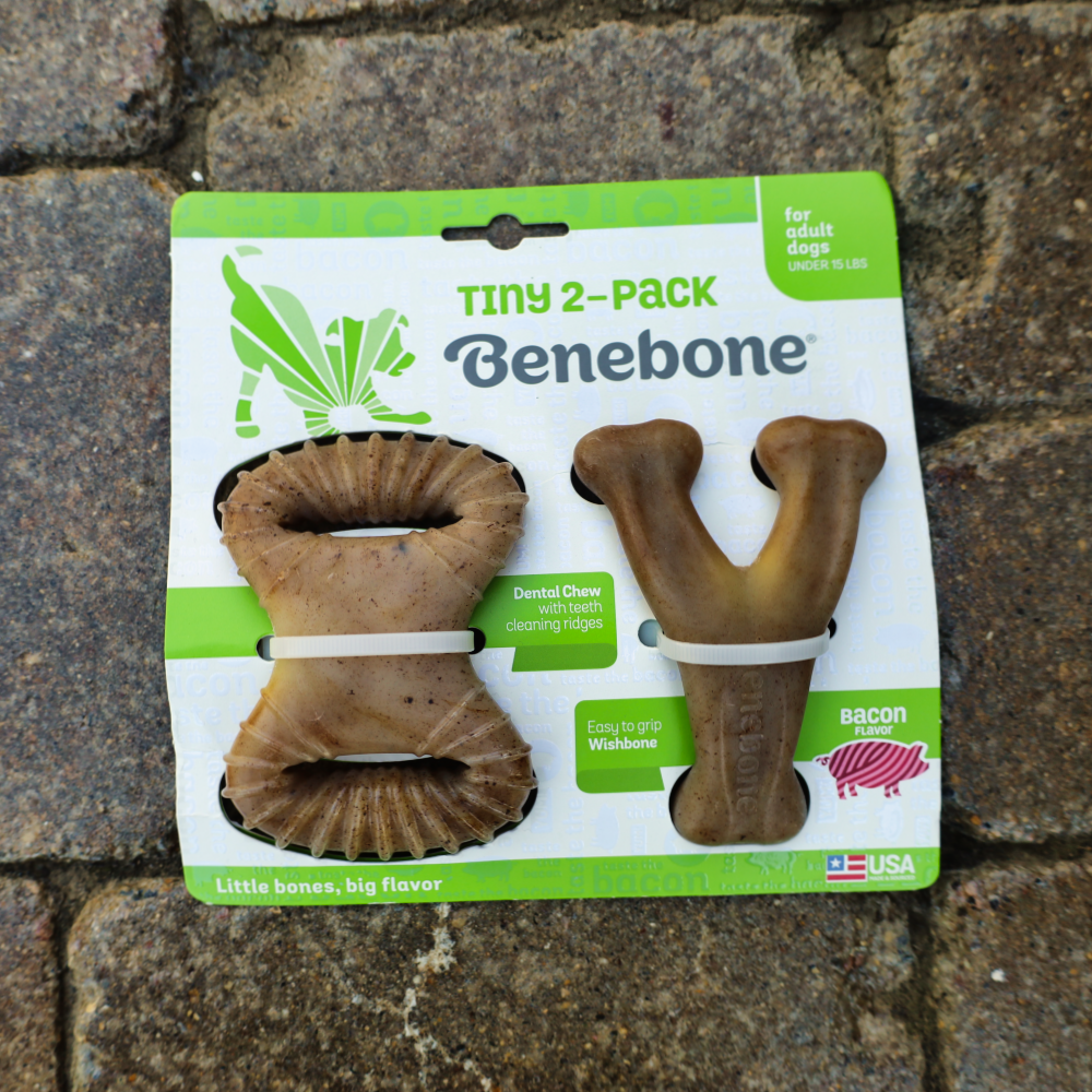 benebone tough dog chew toy