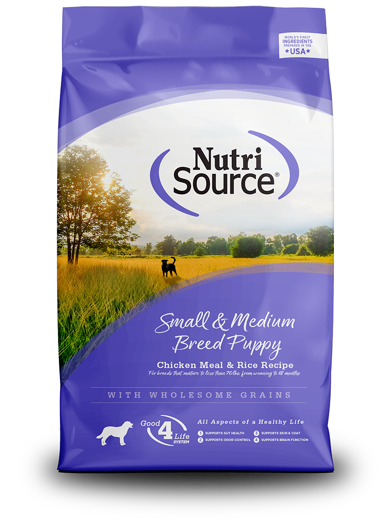 NutriSource Small & Medium Breed Puppy Food 30 lb. bag
