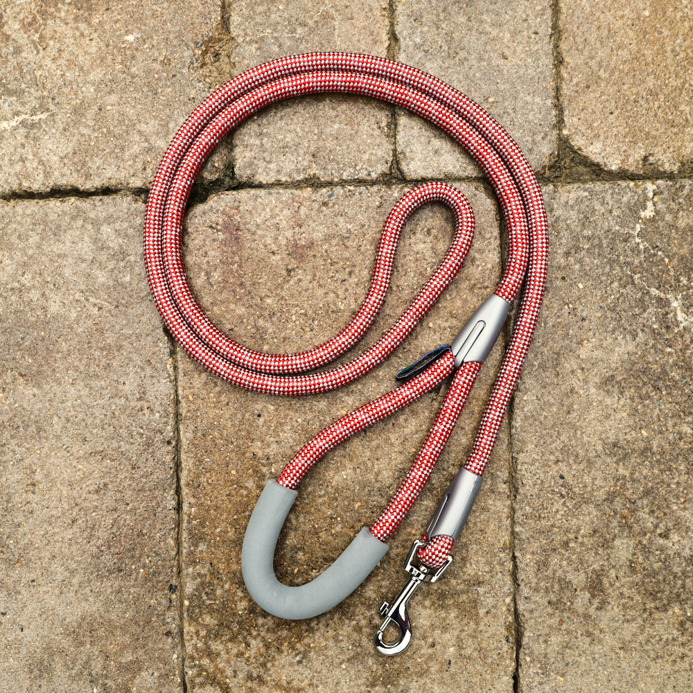 Guardian Gear Red 6 Foot Reflective Rope Lead – Little Paws Unleashed