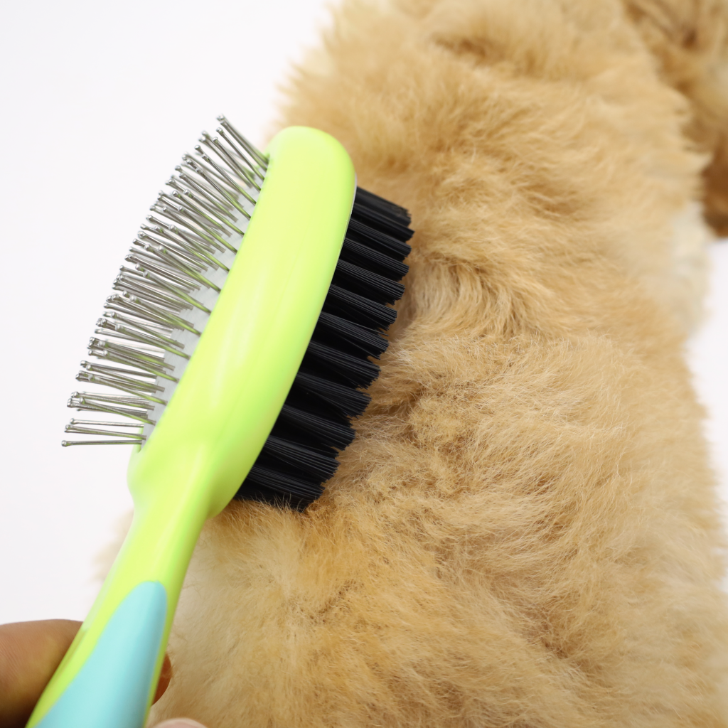 soft bristle dog brush