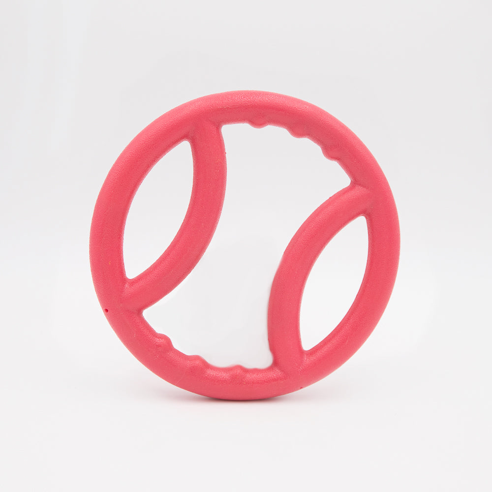 ZippyTuff Squeaky Ring for Dogs- Pink