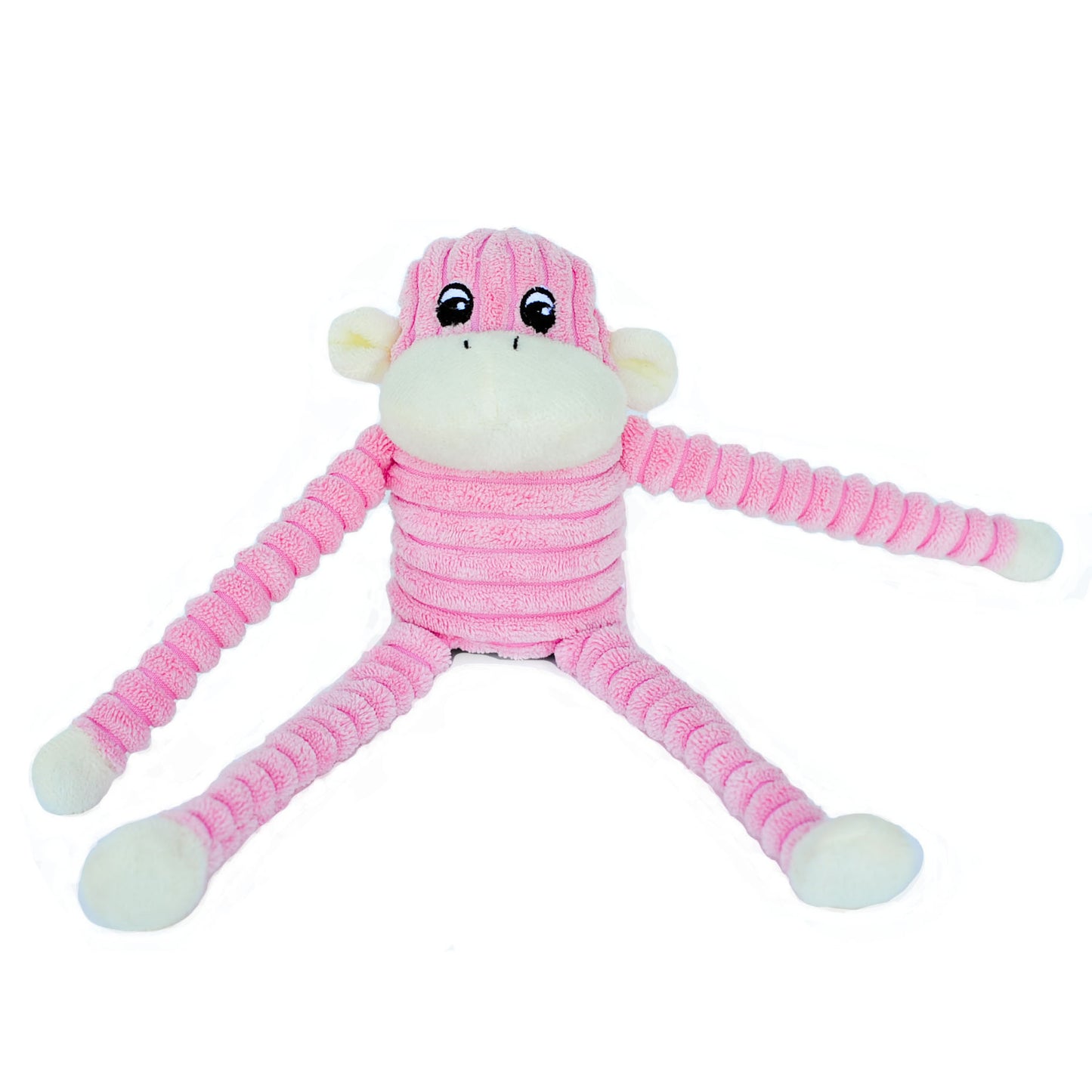 Spencer the Crinkle Monkey - Small - Pink