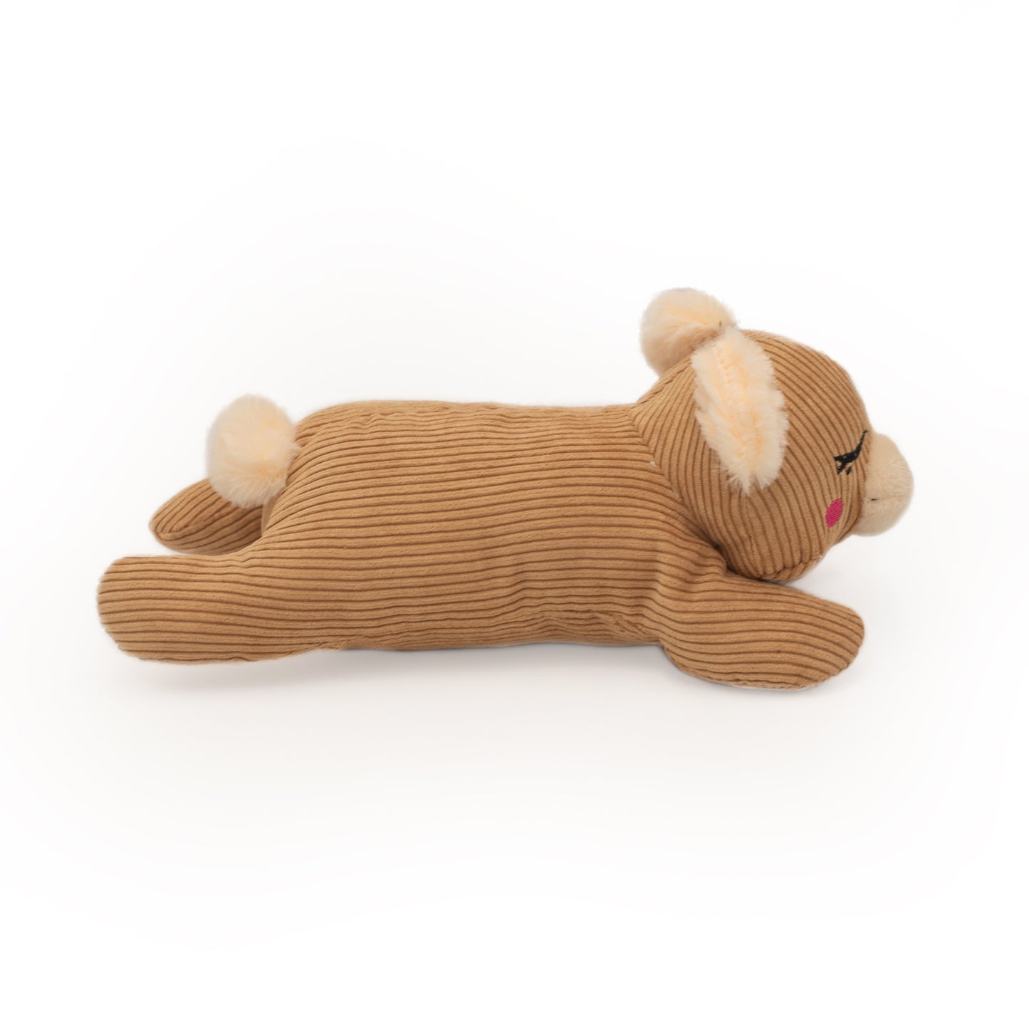 Snooziez with Shhhqueaker -Squeaky Bear Dog Toy