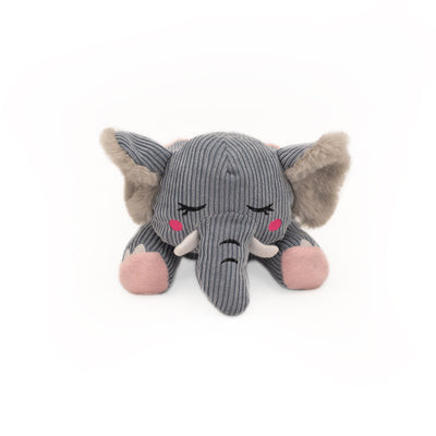 Snooziez Silent Squeaker Elephant Toy