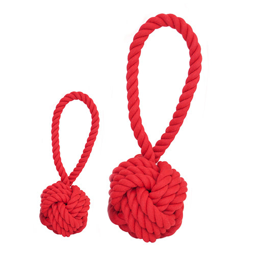 Rope Tug and Toss Toys - 8 Colors