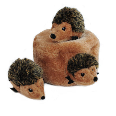 new interactive zippy paws hedgehog dog toy