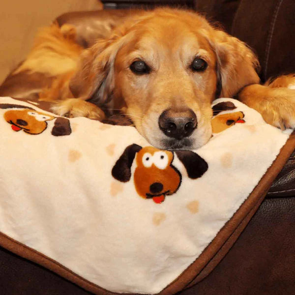 Snuggle Blanket for Pets, Cream