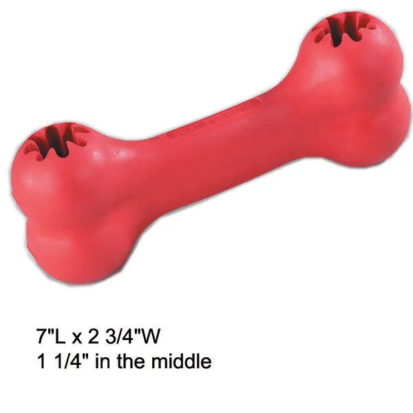 KONG Medium Goodie Bones | Black & Red