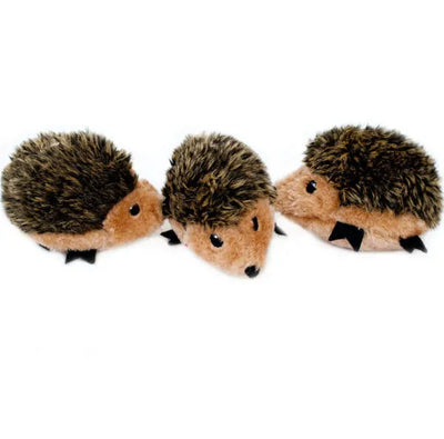 Squeaker Hedgehog Miniz - 3 Pack