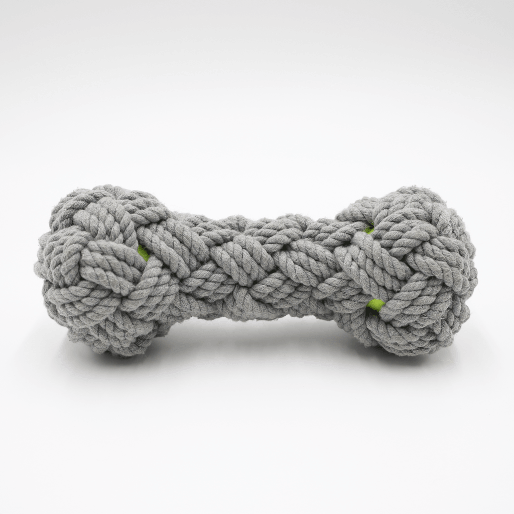 Handwoven Natural-Cotton Rope Dog Toy - Little Paws Unleashed