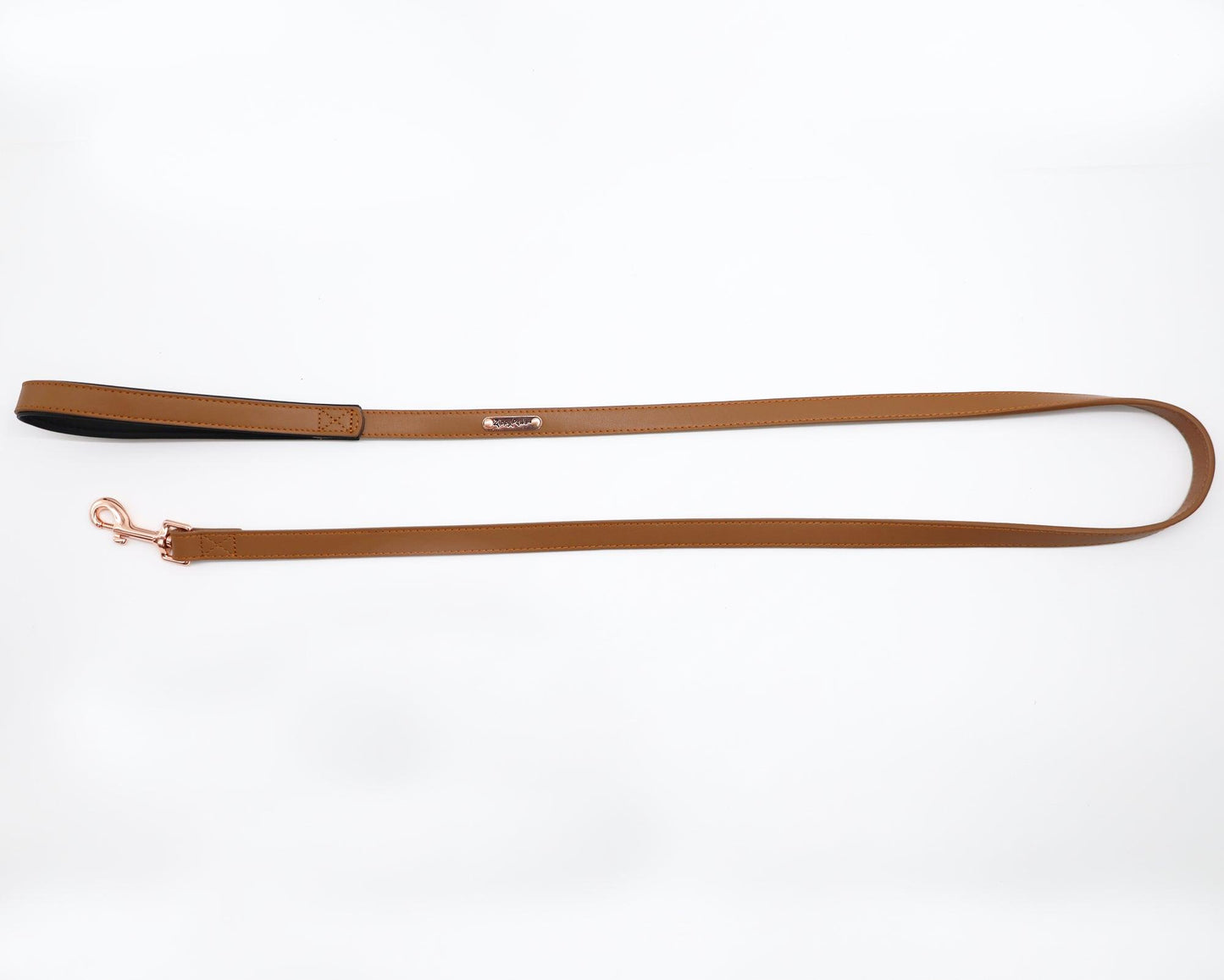Genuine Leather Dog Leash | 5 Foot - Little Paws Unleashed