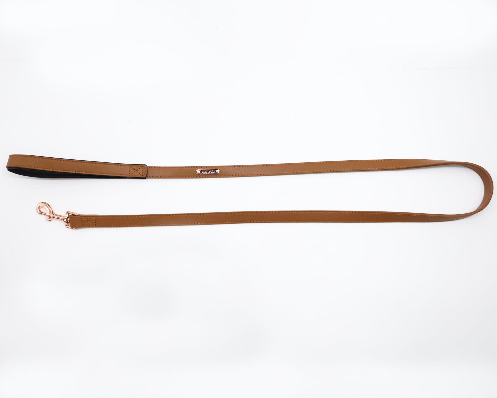 Genuine Leather Dog Leash | 5 Foot - Little Paws Unleashed