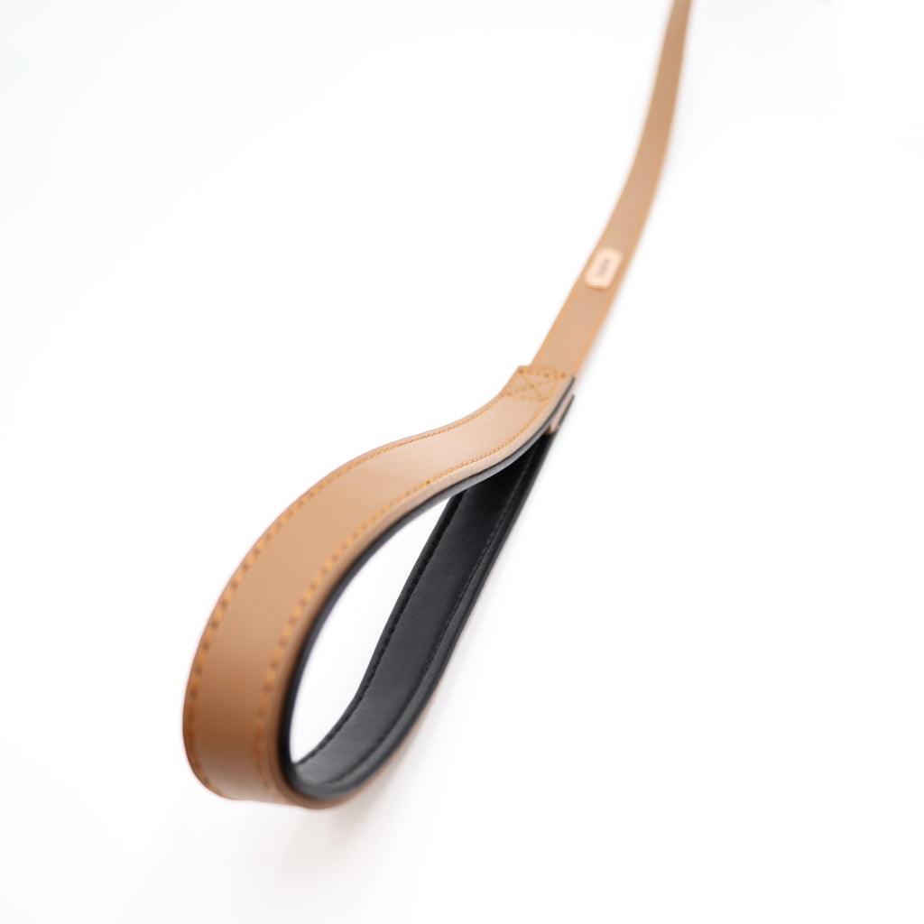 Genuine Leather Dog Leash | 5 Foot - Little Paws Unleashed