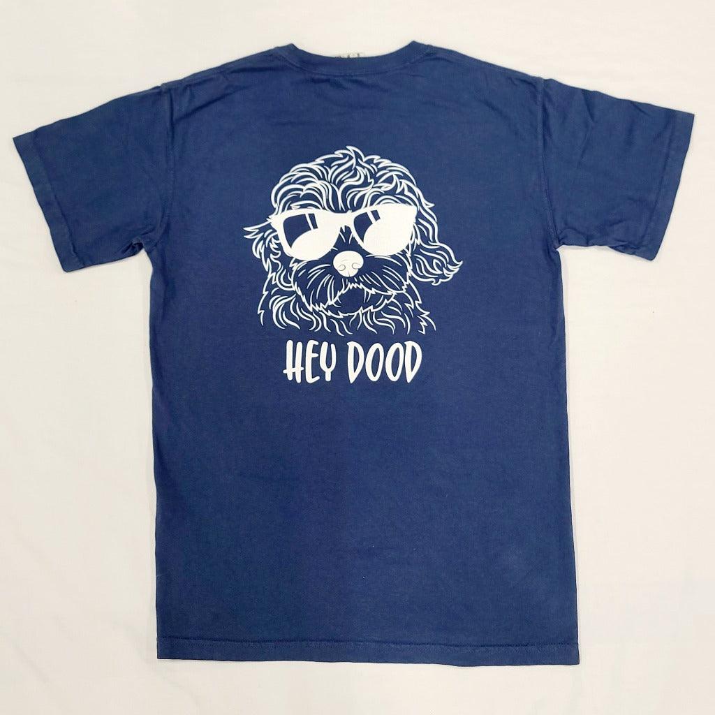 Navy Goldendoodle Shirts For Guys