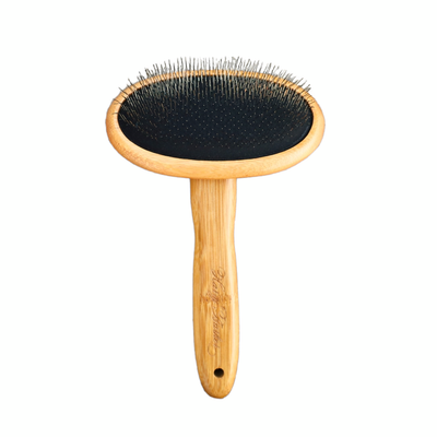 bamboo slicker dog brushes