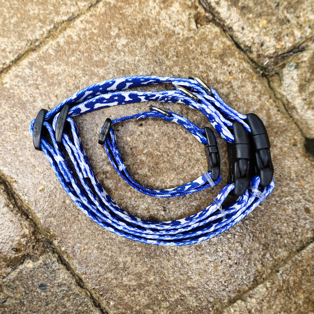 blue dog collars