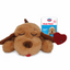 brown snuggle puppy behavioral aid dog toy