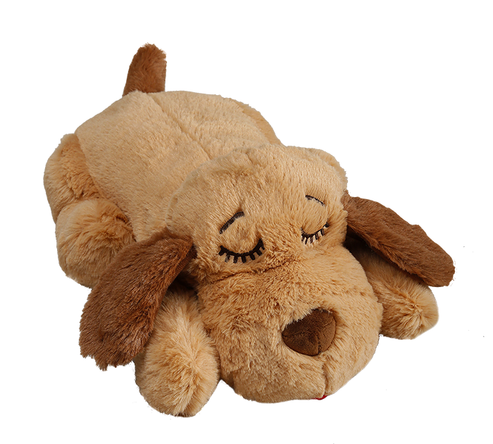brown snuggle puppy behavioral aid toy