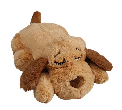 brown snuggle puppy behavioral aid toy