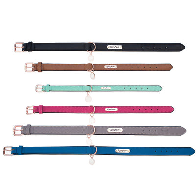 genuine leather collar for dogs