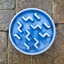 interactive blue dog slow bowl
