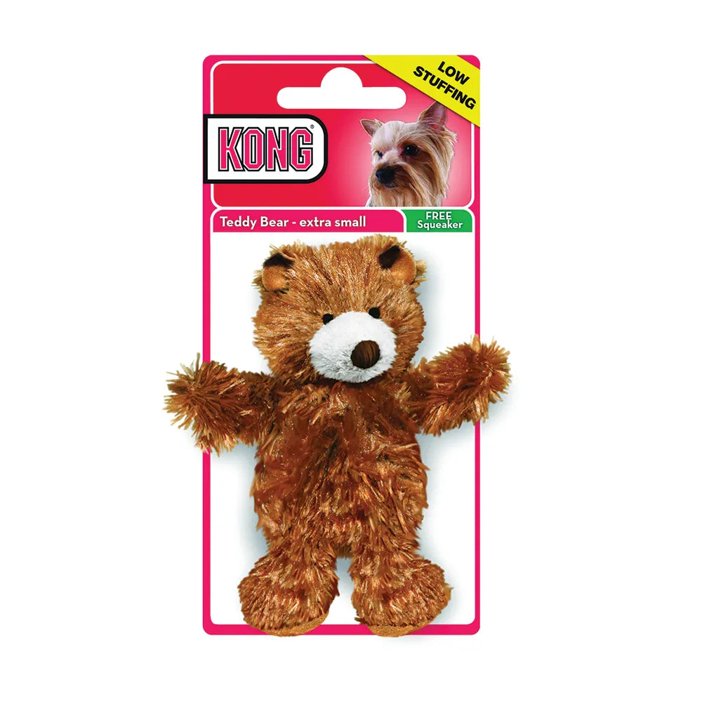 kong medium teddy bear chew toy