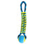 Paracord Rope Twisted Tugs With Tennis Ball Dog Toy