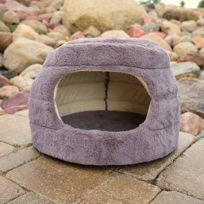 round dog bed