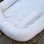 white dog beds